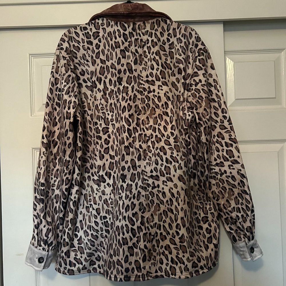 Leopard Shacket - Picture 2 of 2